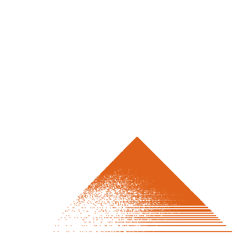 Weight–level plate of a(n) = n*(31*n + 1)/2