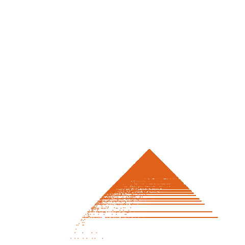 Weight–level plate of a(n) = 169*n^2 - 13