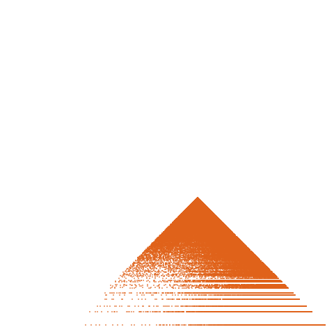 Weight–level plate of a(n) = 44*n^2 - 1