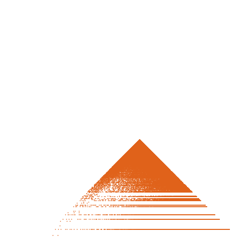 Weight–level plate of a(n) = (4*n+3)*(4*n+2)
